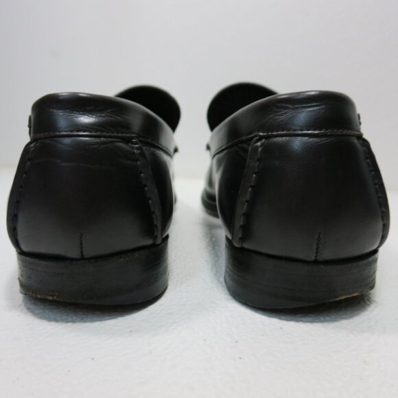 Gucci Leather Dress Formal Fashion Loafers Men\'s Footwear Shoes Italy 8 D